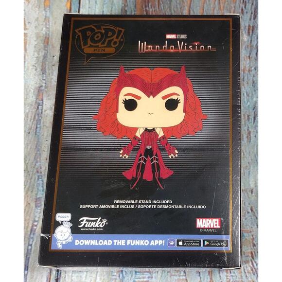 Funko Pop! Pin Marvel Scarlet Witch Enamel Pin‎ - Picture 2 of 7